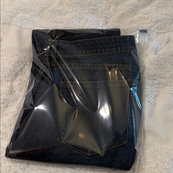 Levi's Perfect Waist 525 straight leg Indigo Denim Jeans 0039 - Picture 7 of 7